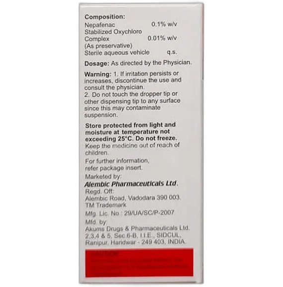 avanep eye drops 5 ml